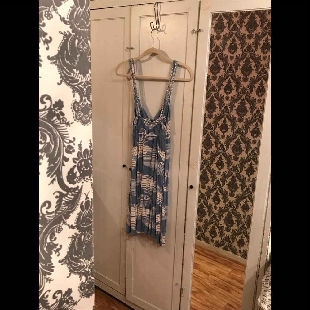 Lux Cloud Print Tank Dress - Picture 9 of 11